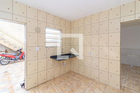 Sala/Cozinha de casa para alugar com 1 quarto, 28m² em Vila Industrial, São Paulo