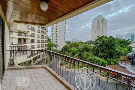 Varanda de apartamento para alugar com 4 quartos, 155m² em Vila Gomes Cardim, São Paulo