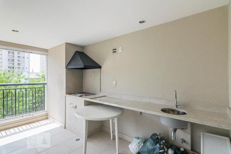 Varanda Gourmet de apartamento para alugar com 3 quartos, 144m² em Campestre, Santo André