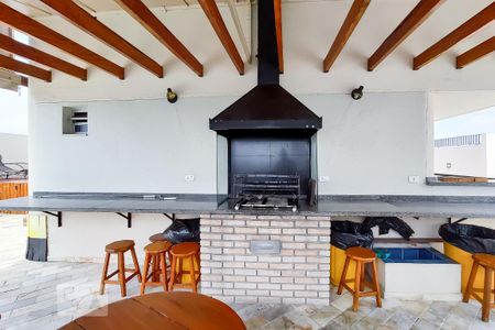 Apartamento para alugar com 48m², 1 quarto e 1 vagaChurrasqueira Cobertura