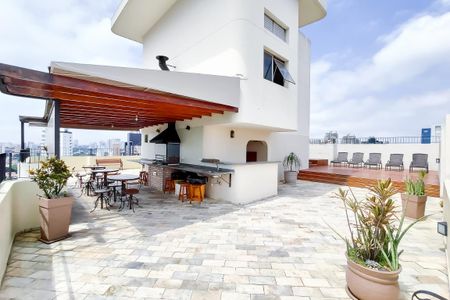 Apartamento para alugar com 48m², 1 quarto e 1 vagaÁrea Churrasqueira Cobertura