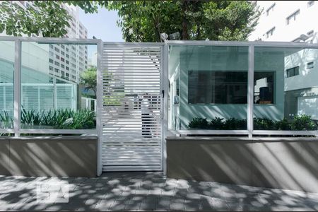 Apartamento para alugar com 42m², 1 quarto e 1 vaga Apartamento para alugar com 42m², 1 quarto e 1 vagaFachada