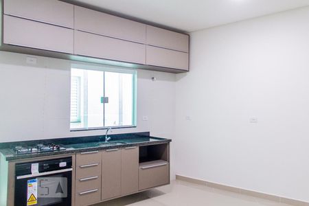 Sala e Cozinha de apartamento para alugar com 2 quartos, 63m² em Vila Alzira, Santo André