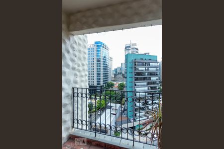 Varanda da Sala de apartamento à venda com 2 quartos, 70m² em Vila Olímpia, São Paulo