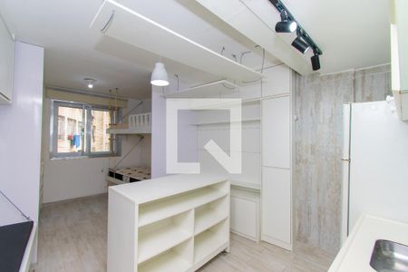 Studio à venda com 29m², 1 quarto e sem vagaCozinha