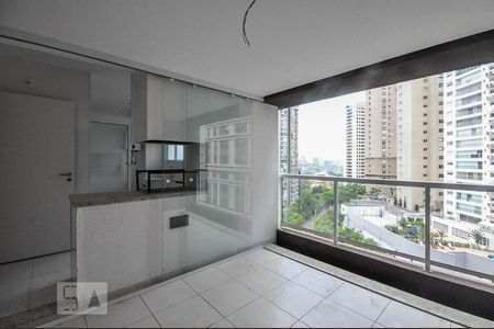 Varanda gourmet	 de apartamento para alugar com 2 quartos, 77m² em Jardim Fonte do Morumbi, São Paulo