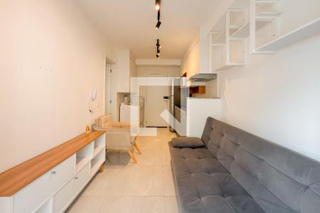Sala/Cozinha de apartamento para alugar com 1 quarto, 30m² em Cambuci, São Paulo