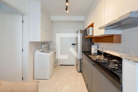 Sala/Cozinha de apartamento para alugar com 1 quarto, 30m² em Cambuci, São Paulo