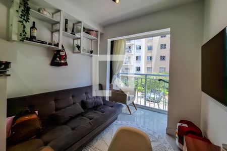 Sala/Cozinha de apartamento à venda com 1 quarto, 30m² em Cambuci, São Paulo
