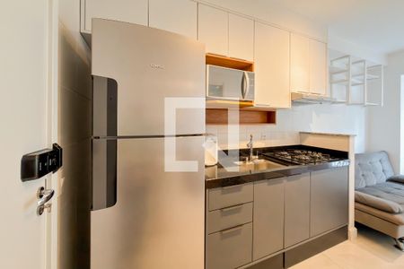 Sala/Cozinha de apartamento para alugar com 1 quarto, 30m² em Cambuci, São Paulo
