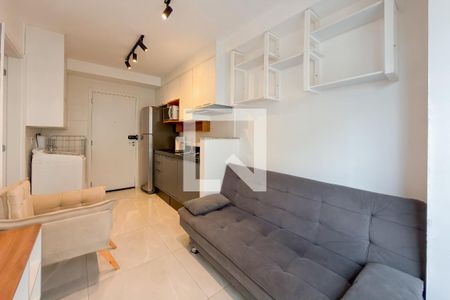 Sala/Cozinha de apartamento para alugar com 1 quarto, 30m² em Cambuci, São Paulo