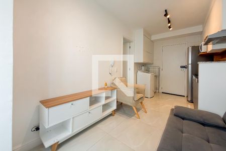 Sala/Cozinha de apartamento para alugar com 1 quarto, 30m² em Cambuci, São Paulo