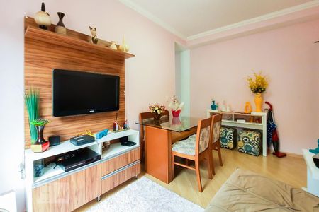 Sala de apartamento à venda com 1 quarto, 48m² em Paulicéia, São Bernardo do Campo