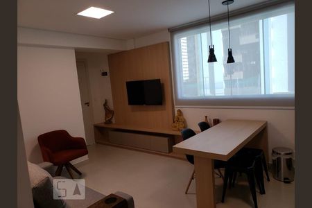 Sala de Apartamento com 1 quarto, 42m² Savassi