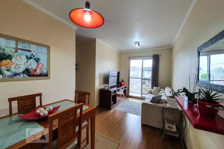 Sala de Estar/Jantar de apartamento à venda com 2 quartos, 54m² em Jardim Santa Emília, São Paulo