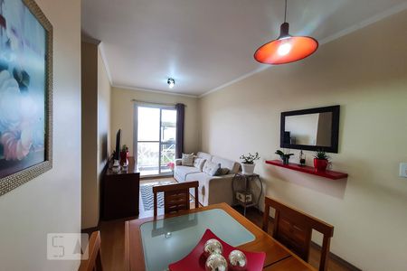 Sala de Estar/Jantar de apartamento à venda com 2 quartos, 54m² em Jardim Santa Emília, São Paulo
