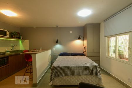Sala de apartamento para alugar com 1 quarto, 25m² em Asa Norte, Brasília