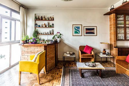 Sala de apartamento à venda com 3 quartos, 165m² em Paraíso, São Paulo