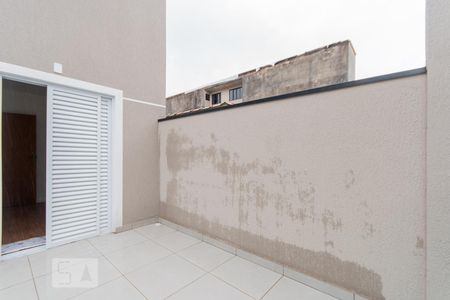 Varanda Quarto 1 de apartamento para alugar com 2 quartos, 54m² em Parque Erasmo Assunção, Santo André