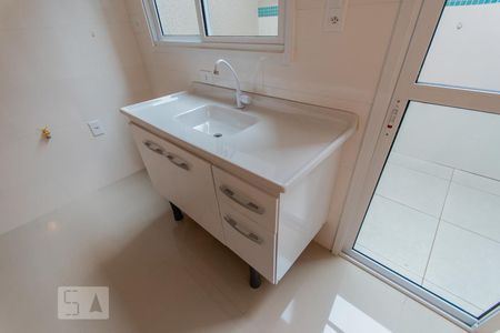 Sala/Cozinha de apartamento para alugar com 2 quartos, 54m² em Parque Erasmo Assunção, Santo André