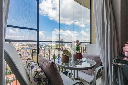 Varanda de apartamento para alugar com 2 quartos, 50m² em Jardim Celeste, São Paulo