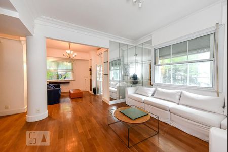 Sala de apartamento para alugar com 1 quarto, 86m² em Leblon, Rio de Janeiro