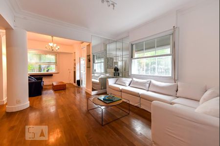 Sala de apartamento para alugar com 1 quarto, 86m² em Leblon, Rio de Janeiro