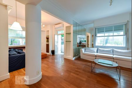 Sala de apartamento para alugar com 1 quarto, 86m² em Leblon, Rio de Janeiro