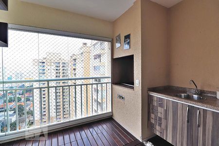 Varanda de apartamento para alugar com 3 quartos, 77m² em Campestre, Santo André