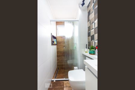 Banheiro de apartamento à venda com 2 quartos, 48m² em Padroeira, Osasco