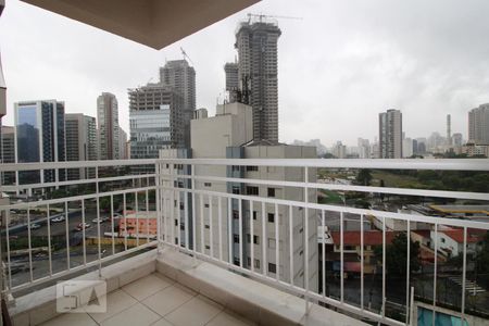 Varanda de apartamento para alugar com 2 quartos, 50m² em Santo Amaro, São Paulo
