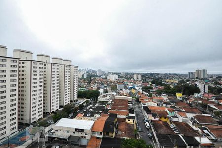 Vista de apartamento à venda com 2 quartos, 53m² em Chácara Agrindus, Taboão da Serra