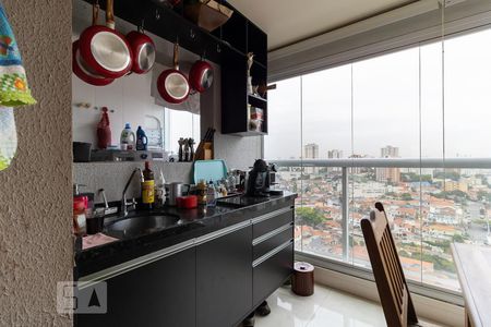 Varanda da Sala de apartamento à venda com 2 quartos, 64m² em Jardim da Gloria, São Paulo
