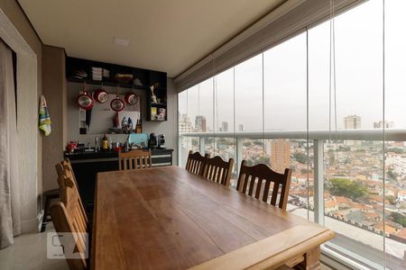Varanda da Sala de apartamento à venda com 2 quartos, 64m² em Jardim da Gloria, São Paulo
