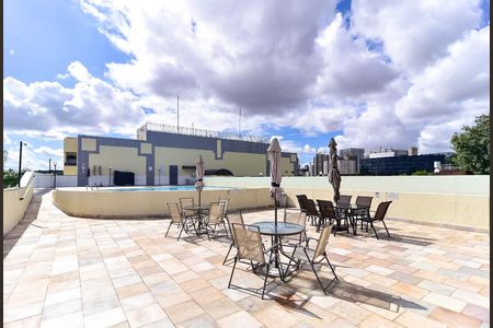 Studio à venda com 40m², 1 quarto e 1 vagaPiscina