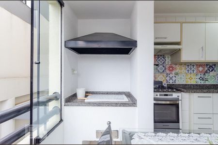 Studio à venda com 40m², 1 quarto e 1 vagaChurrasqueira