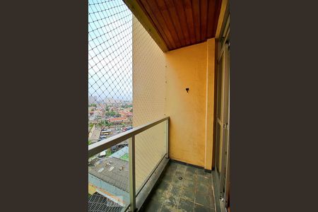 Varanda da Sala de apartamento para alugar com 2 quartos, 70m² em Vila Valparaíso, Santo André