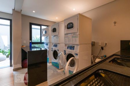 Área comum - Lavanderia de apartamento à venda com 1 quarto, 31m² em Mirandópolis, São Paulo