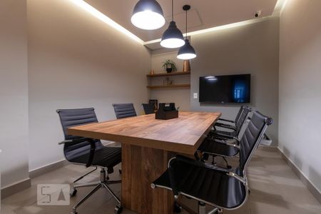 Área comum - Escritório de apartamento à venda com 1 quarto, 31m² em Mirandópolis, São Paulo