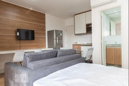 Sala/quarto de kitnet/studio para alugar com 1 quarto, 28m² em Aclimação, São Paulo