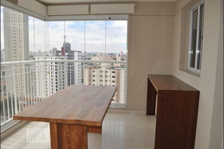 Varanda gourmet de apartamento para alugar com 3 quartos, 103m² em Vila Brasílio Machado, São Paulo