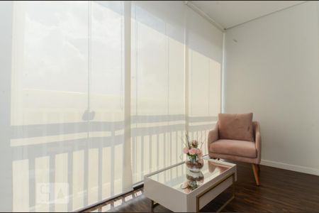 Varanda da Sala de apartamento à venda com 2 quartos, 62m² em Vila Leonor, Guarulhos