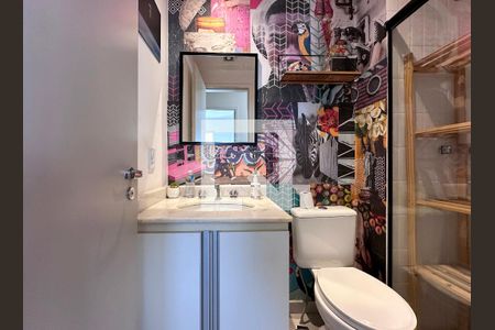 Apartamento à venda com 96m², 2 quartos e 2 vagasBanheiro Social