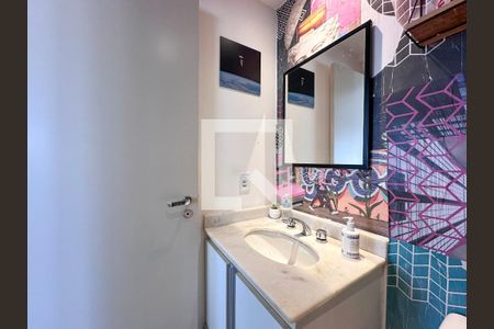 Apartamento à venda com 96m², 2 quartos e 2 vagasBanheiro Social