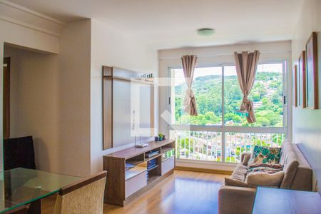 Sala de apartamento à venda com 3 quartos, 78m² em Partenon, Porto Alegre