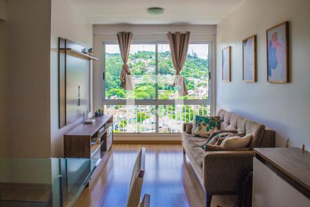 Sala de apartamento à venda com 3 quartos, 78m² em Partenon, Porto Alegre