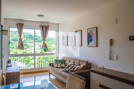 Sala de apartamento à venda com 3 quartos, 78m² em Partenon, Porto Alegre