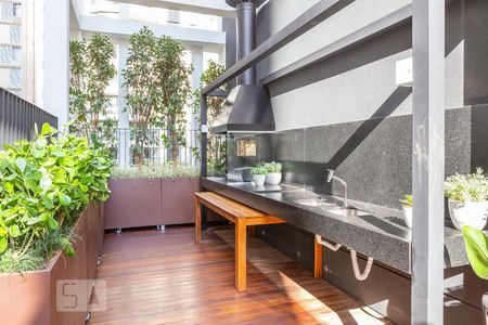 Studio para alugar com 32m², 1 quarto e sem vagaÁrea comum - Churrasqueira