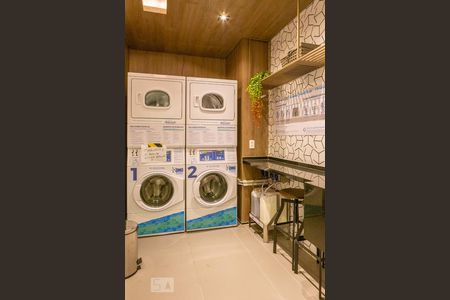 Studio para alugar com 32m², 1 quarto e sem vagaÁrea comum - Lavanderia
