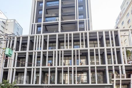 Studio para alugar com 32m², 1 quarto e sem vagaFachada